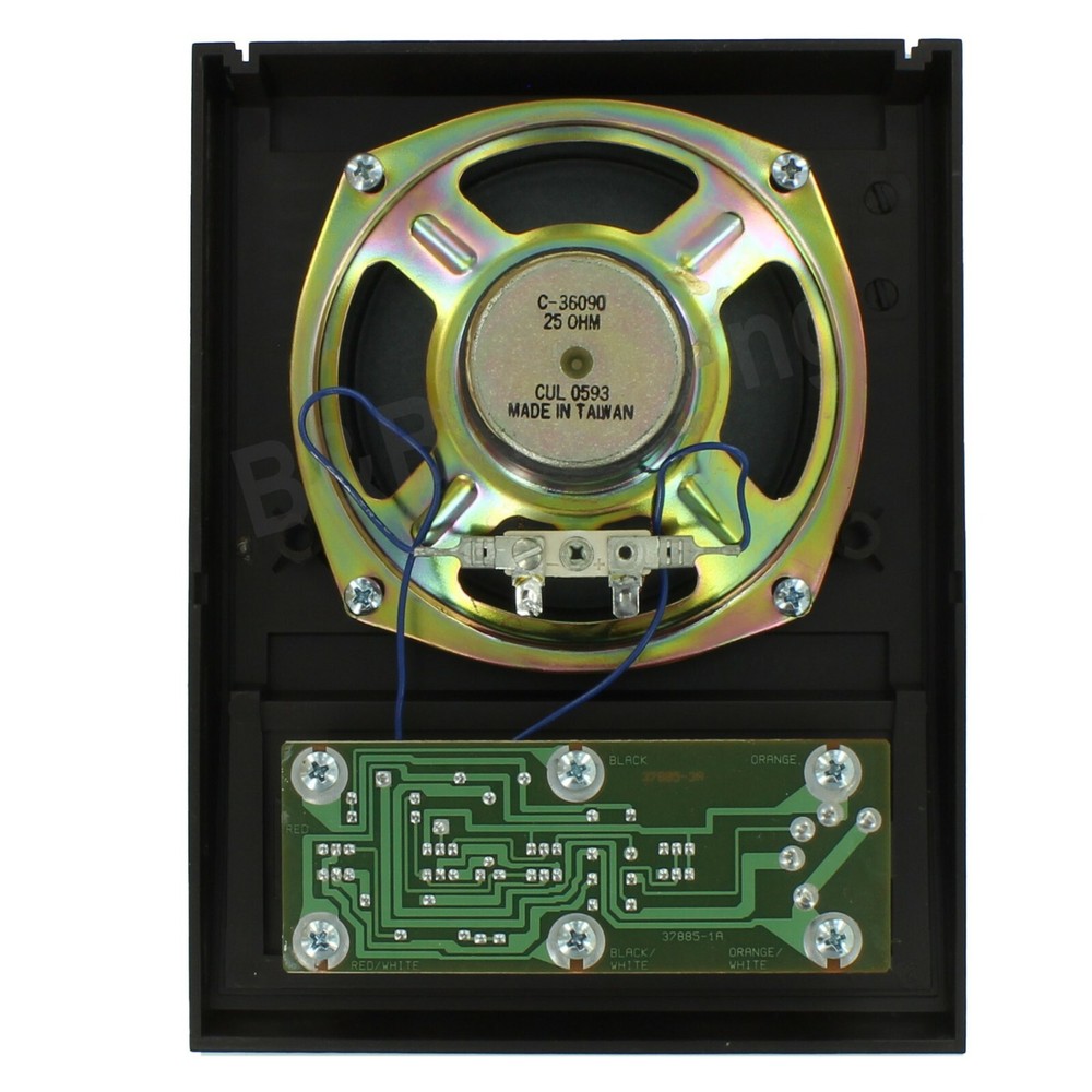 Vintage NuTone IS-405D 5" Indoor Intercom Speaker Walnut Finish