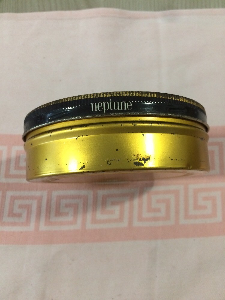 Neptune brand vintage tin box