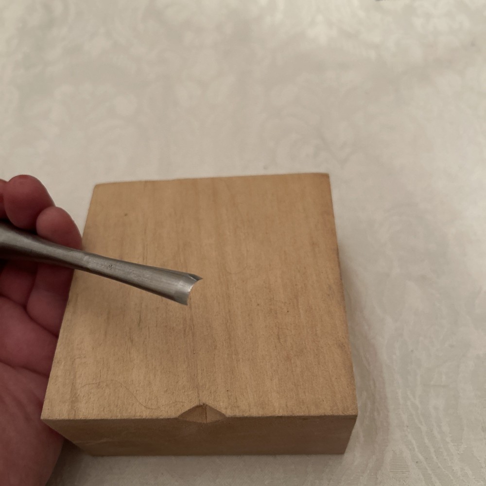 Custom Forged Long Neck Socket Gouge Chisel # 7 / 10mm New Guaranteed Sharp
