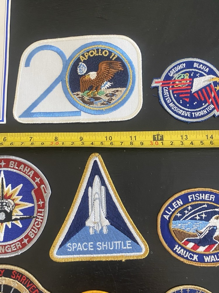 19 Space Patches Mixed Lot