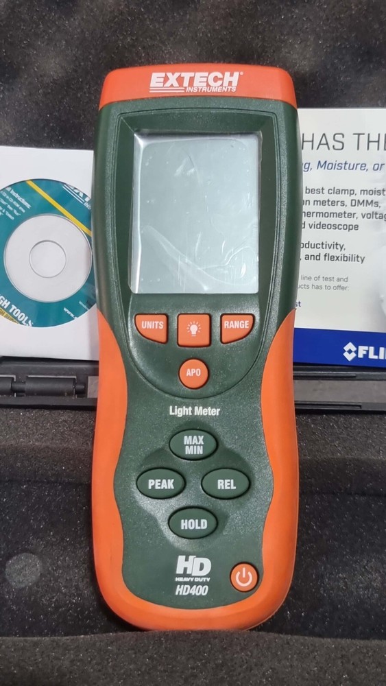 EXTECH INSTRUMENTS HD400 HEAVY DUTY LIGHT METER