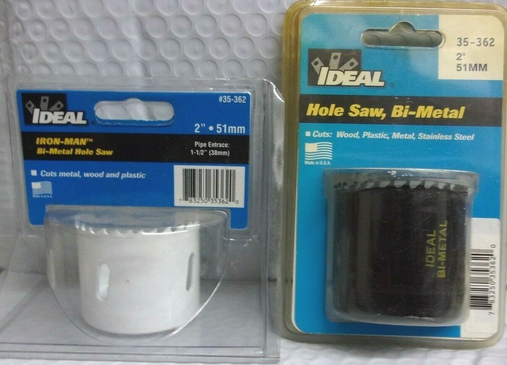 IDEAL Electrical 35-362 2 in. IRONMAN Bi-Metal Hole Saw