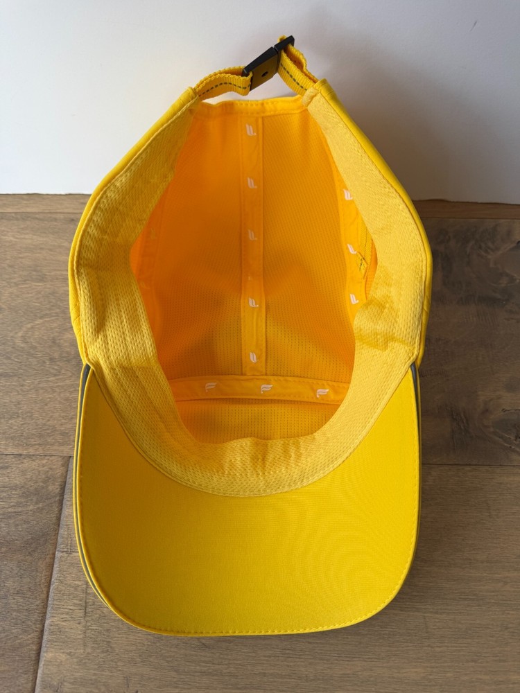 Fabletics The Fundamental Hat Sunset Yellow Adjustable Running Lightweight EUC