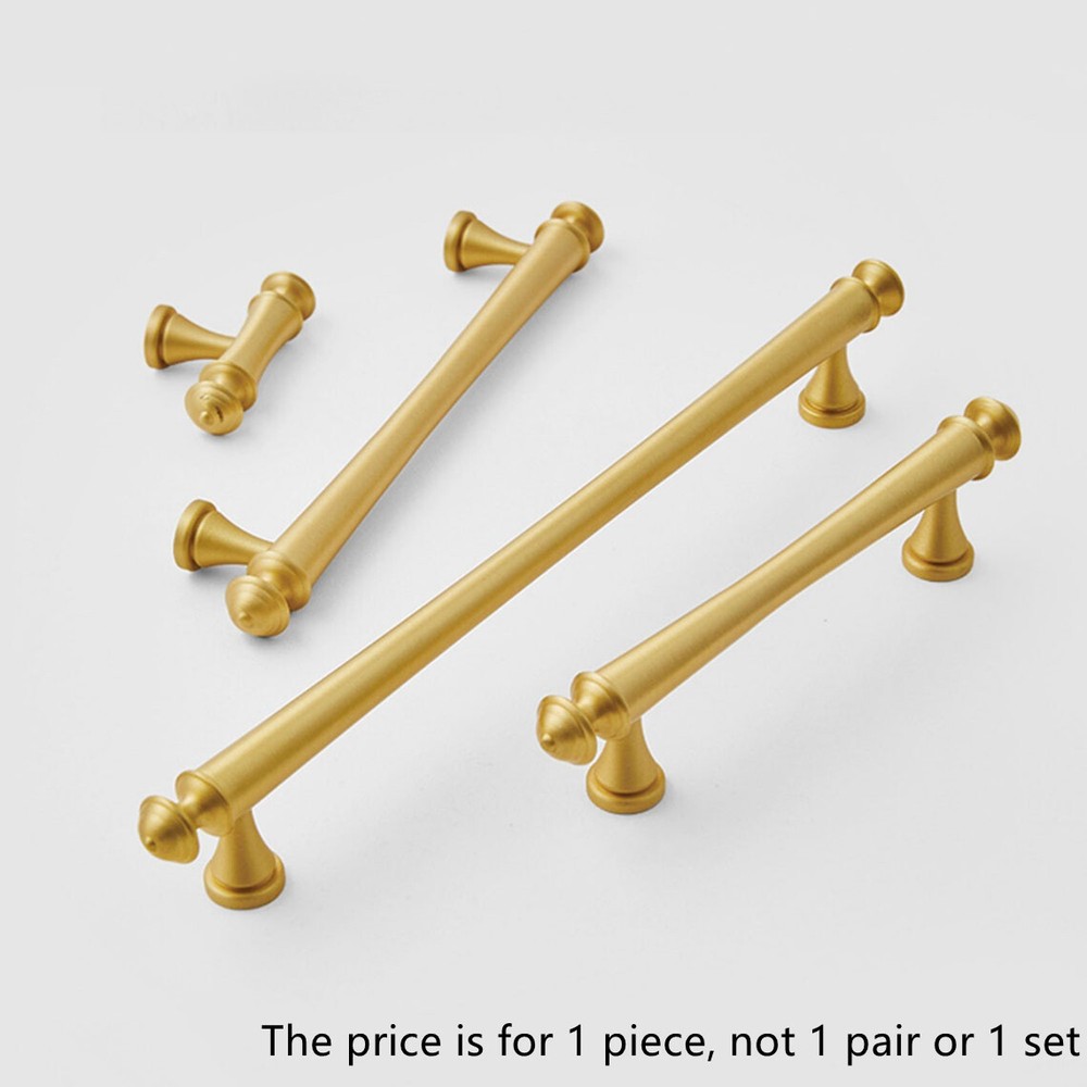 Brushed Brass Dresser Handles Drawer Pulls Handles Kitchen Cabinet Pulls Handle