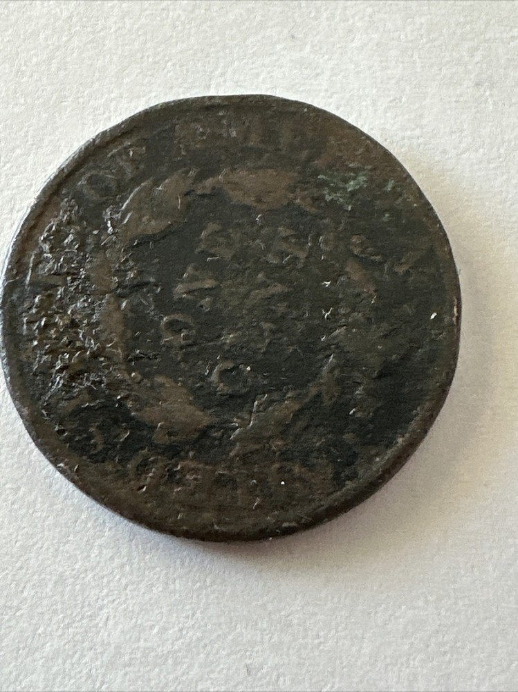 1830 Coronet Head US Copper Large Cent 1C