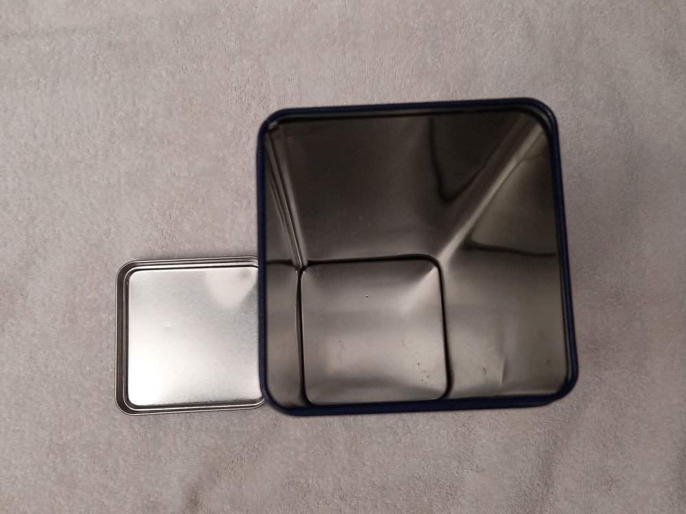 Hudson's Bay HBC Tin Storage Canister Empty