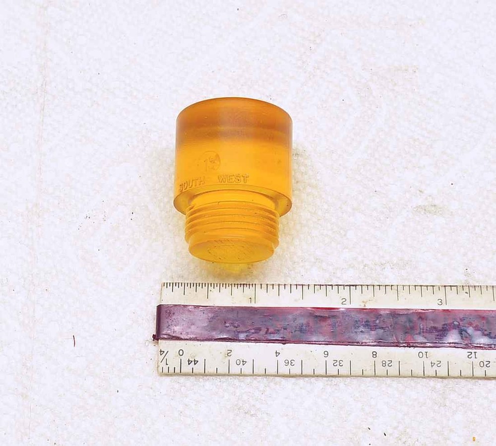 South West Mfg Soft Face Hammer Replacement 1-1/4" Diameter Threaded Insert Set