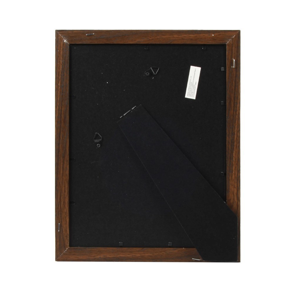 8.5x11 Walnut Picture Frame for Wall or Tabletop Display Document Photo Frame