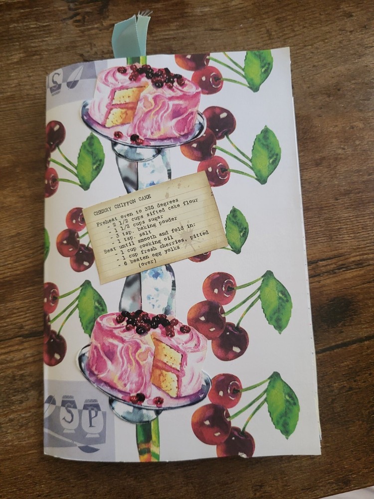 Retro 1950s Boxed Kitchen Journal With Authentic Ads