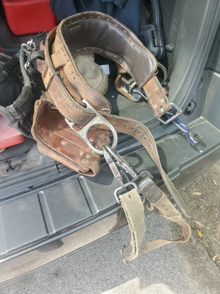 lineman climbing belt