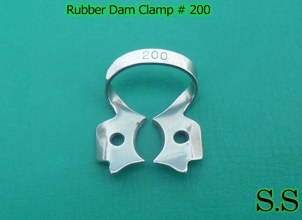 12 Pcs Endodontic Rubber Dam Clamp #200