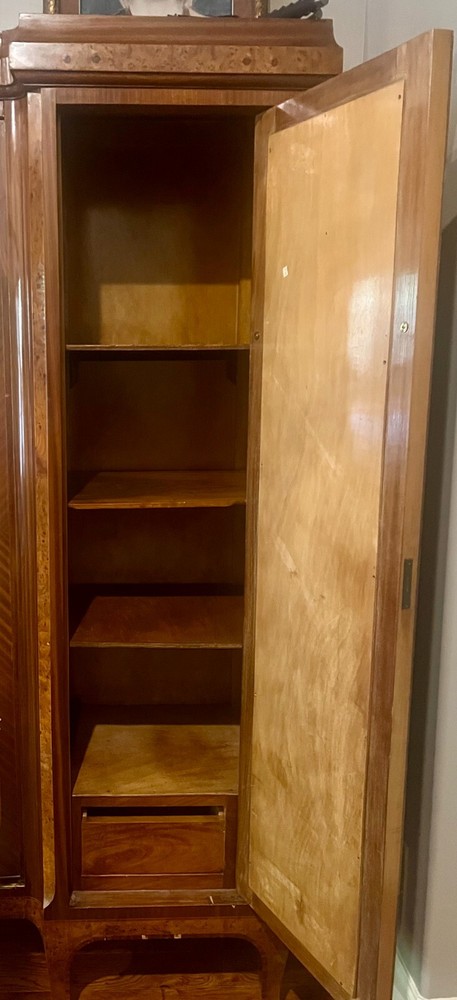 Antique Victorian Triple Armoire