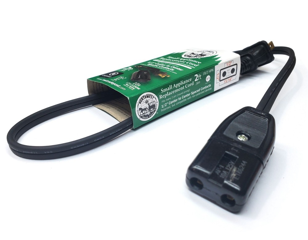 Power Cord for Dominion Hamilton Beach Scovill Fast Cooker Vtg Model Replacement