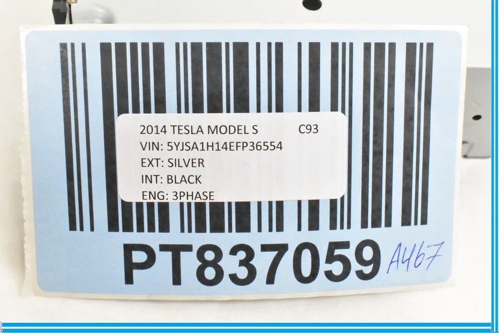 2012-2016 OEM TESLA Model S Radio Receiver Control Module Panasonic