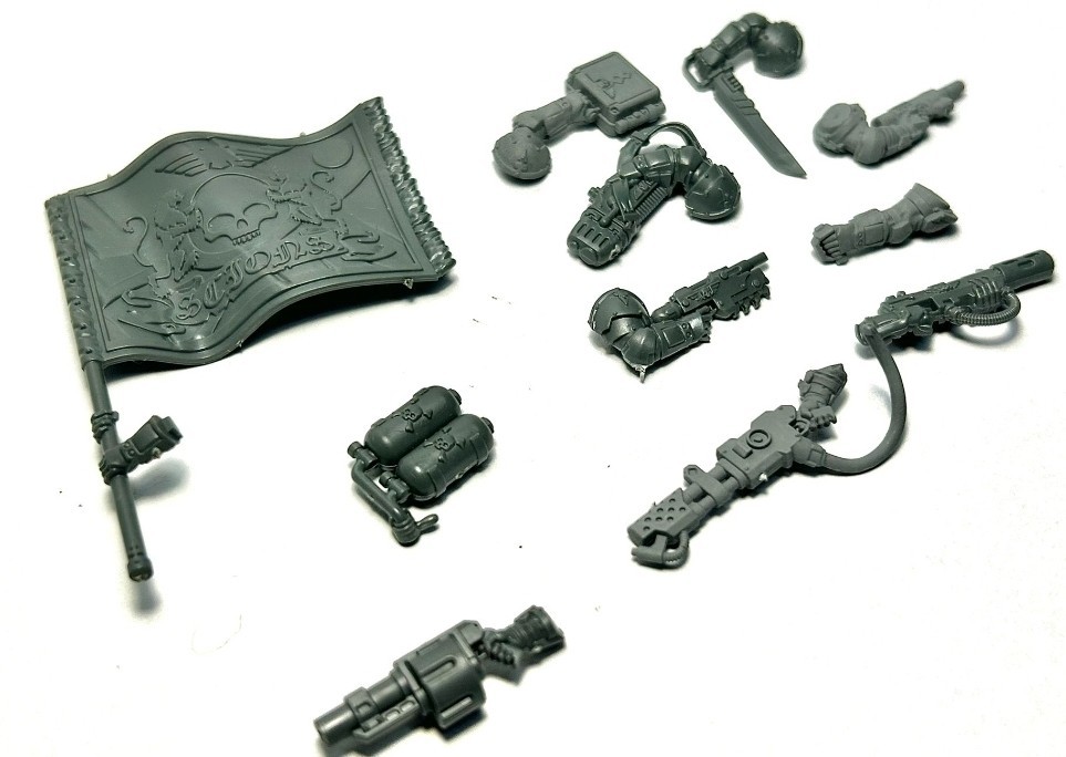 warhammer 40k Astra Militarum Command Bits Pack