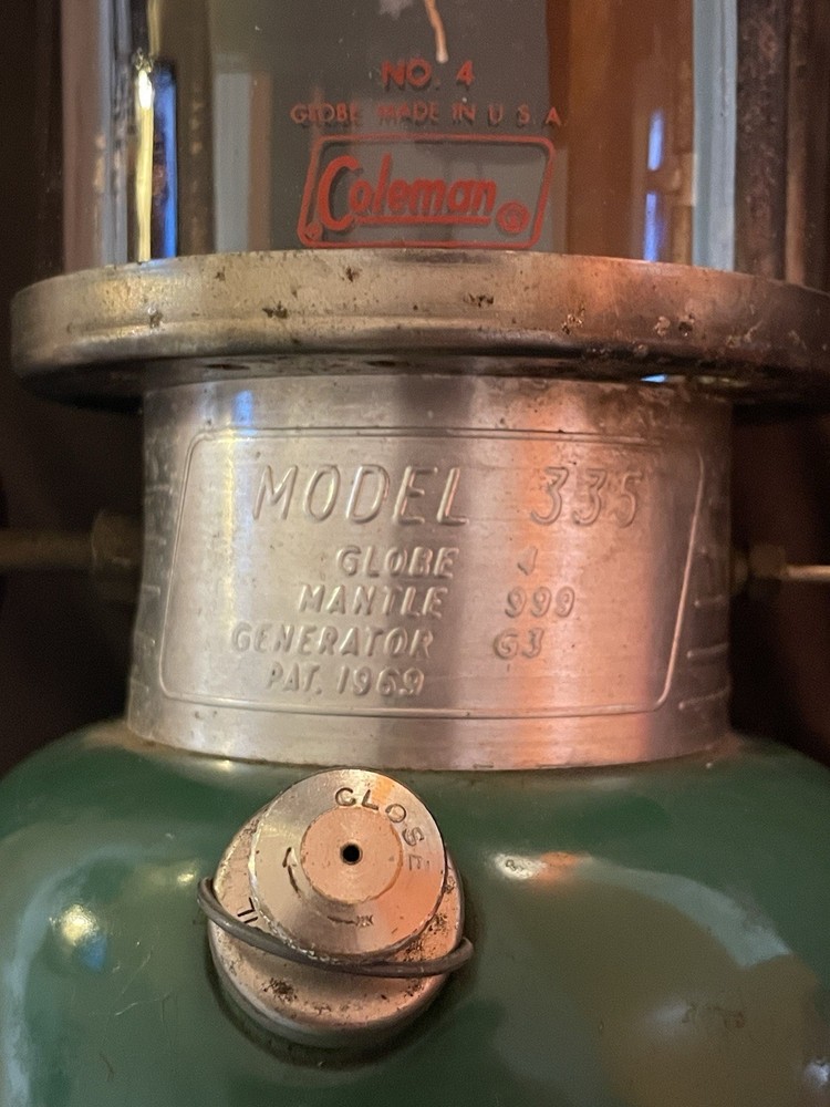 1973 COLMAN LANTERN MODEL 335 Made In Canada