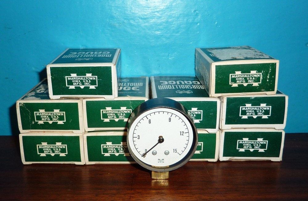 11 Marshalltown Gauges 0-15 As-Is for Steampunk Project Free Shipping