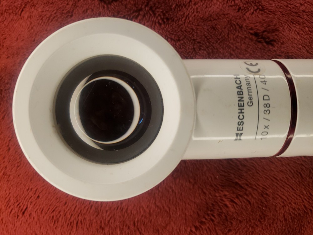 Eschenbach Optik Gmbh Magnifying Head,10X 38D Broken Switch