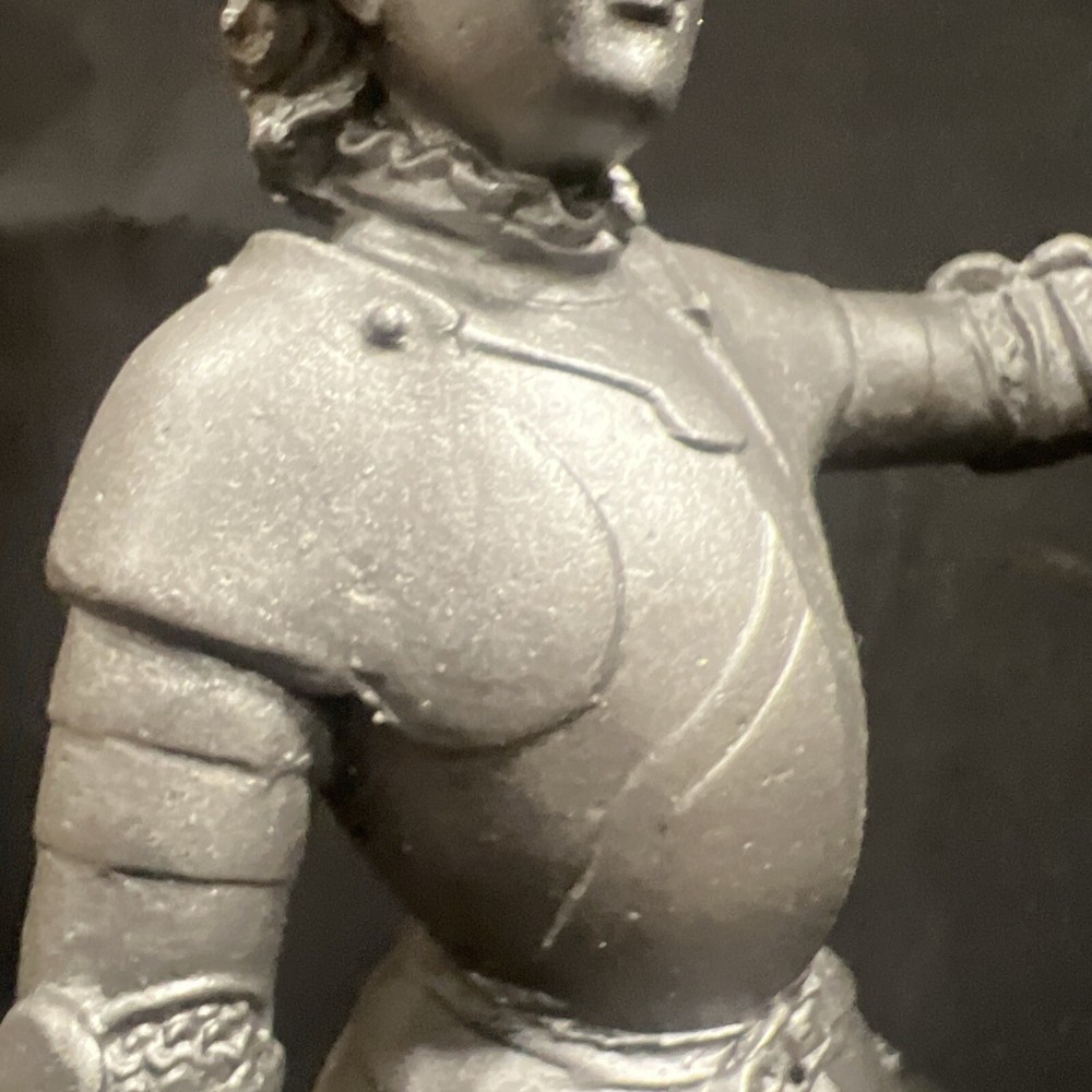 Vintage Iron Warrior Statue 7.5 Lbs Weight