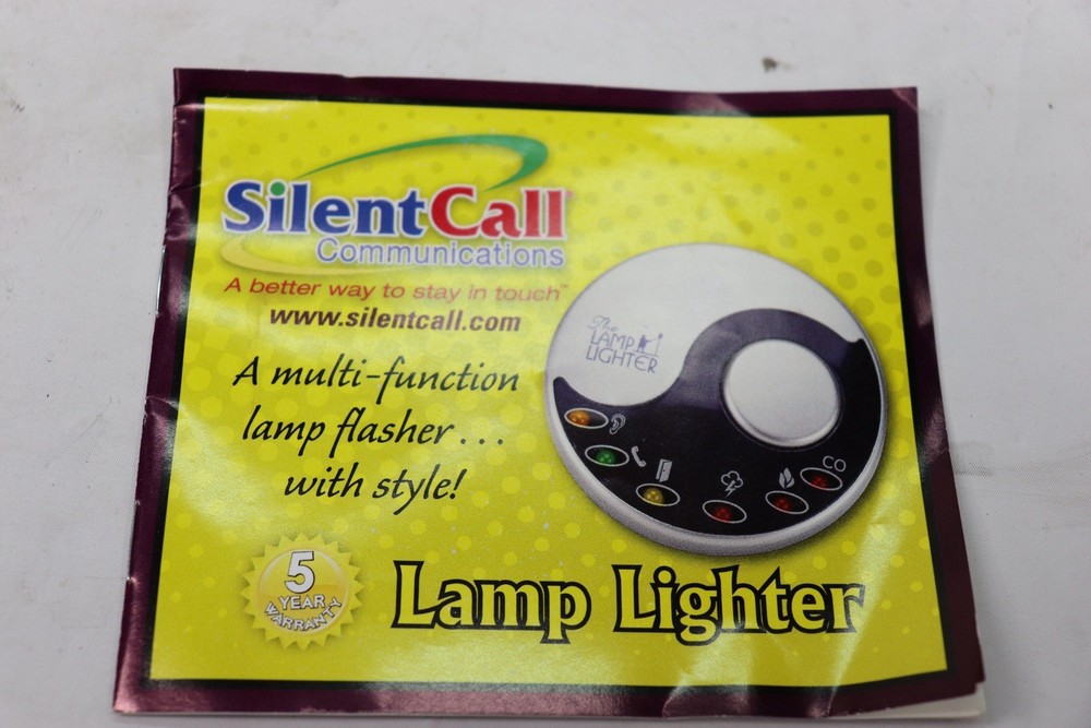 Silent LLS-04 Call Communications Lamplighter Receiver