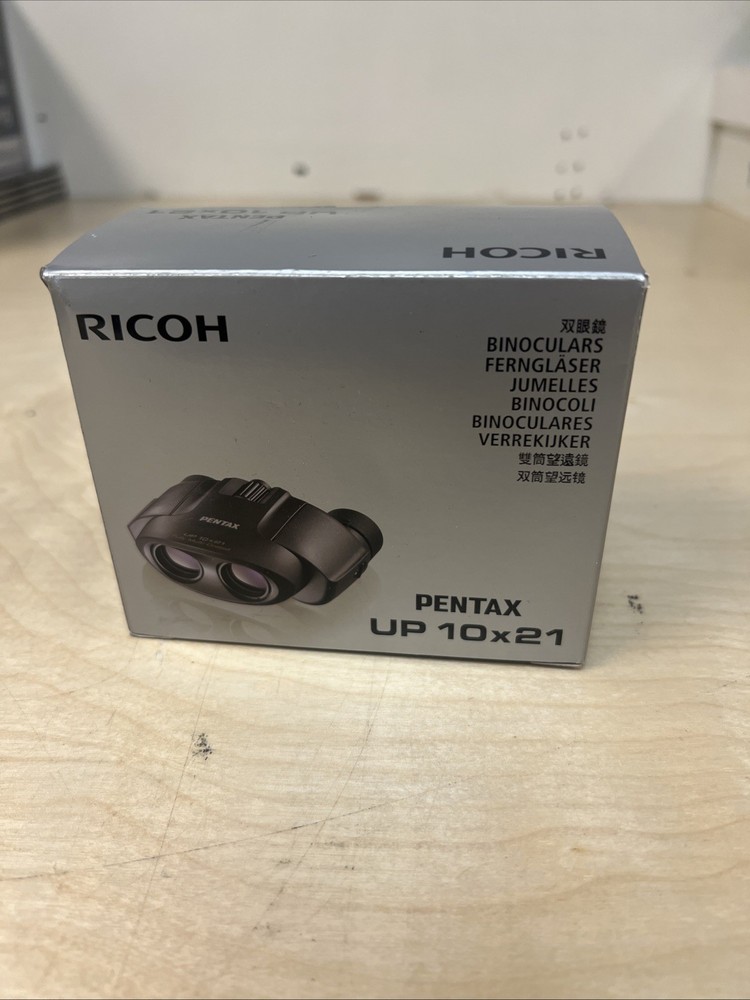 Pentax UP Binoculars 10x21mm Eye Relief Synchronized Eyepiece Full Sharpness