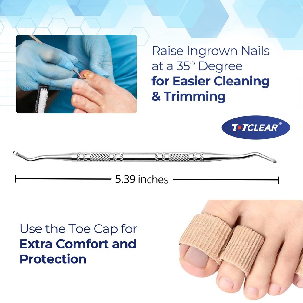Ingrown Toenail Relief Kit - Tool Drops - 30ml - Effective Solution