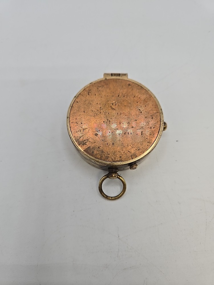 Vintage Brass Nautical Compass