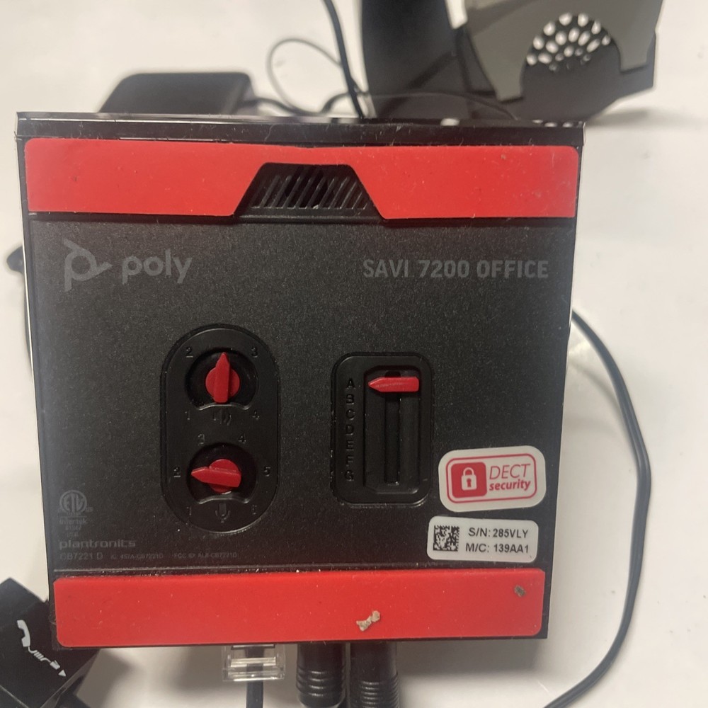 Poly Savi 7200 Office - Poly Savi 7220 Headset WITH ACCESSORIES
