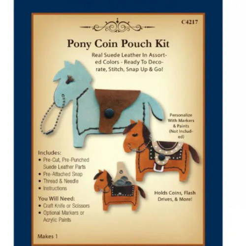 PONY COIN PURSE - DIY KIT