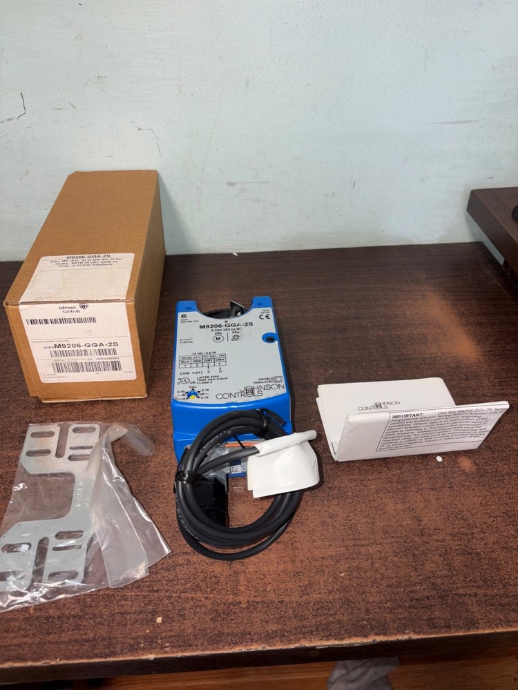 NOS JOHNSON CONTROLS M9206-GGA-2S ACTUATOR  . B511