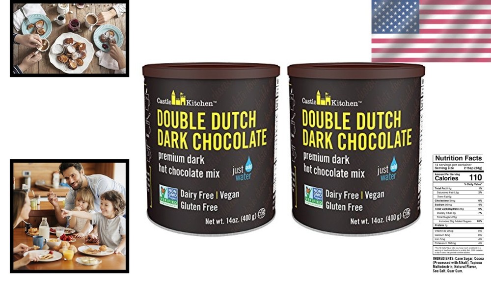 Double Dutch Dark Chocolate - Dairy-Free, Pr