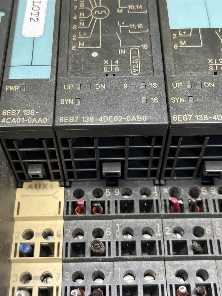 SIEMENS RACK WITH 5 SLOTS SEE PHOTOS