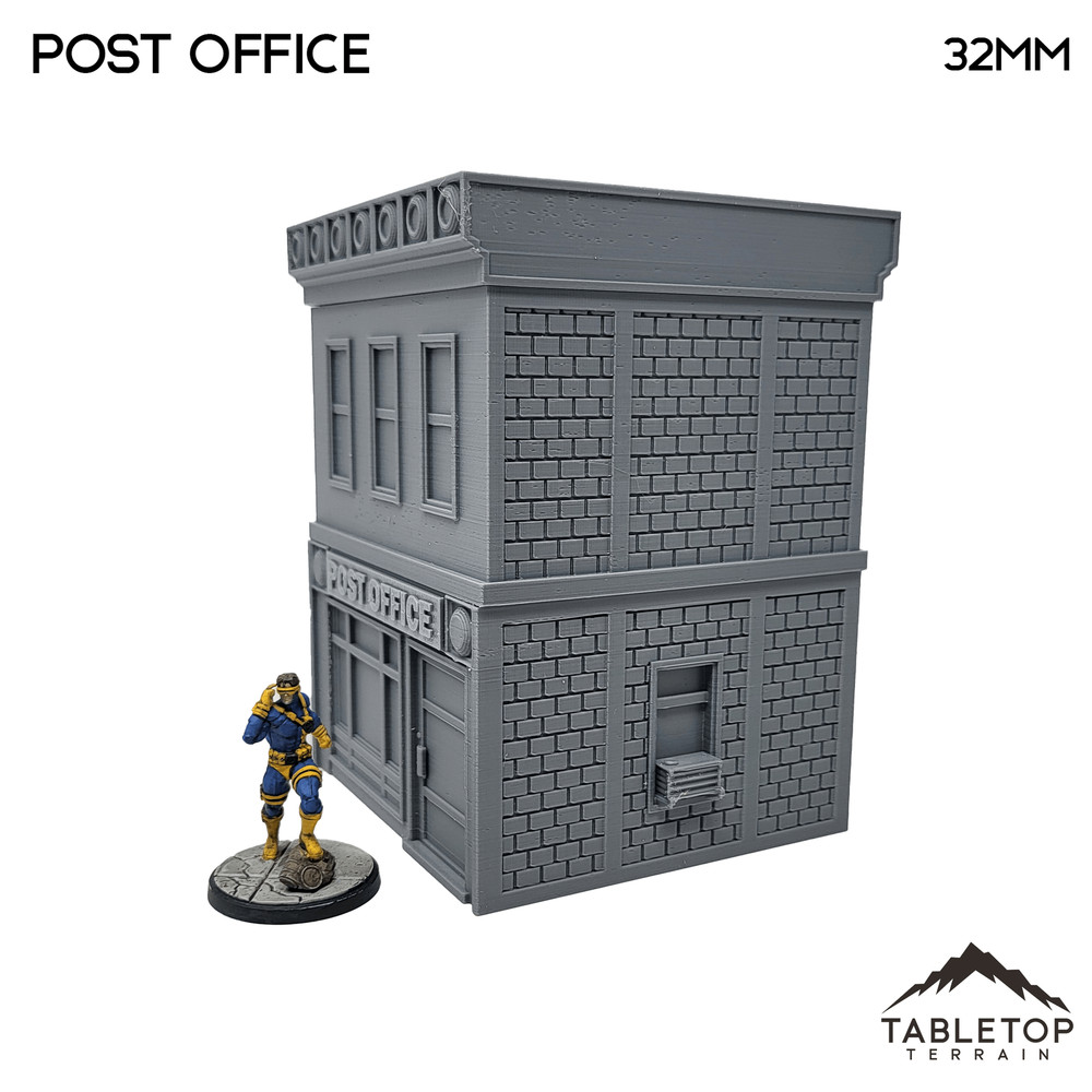 Post Office - Marvel Crisis Protocol Building - Tabletop Terrain MCP