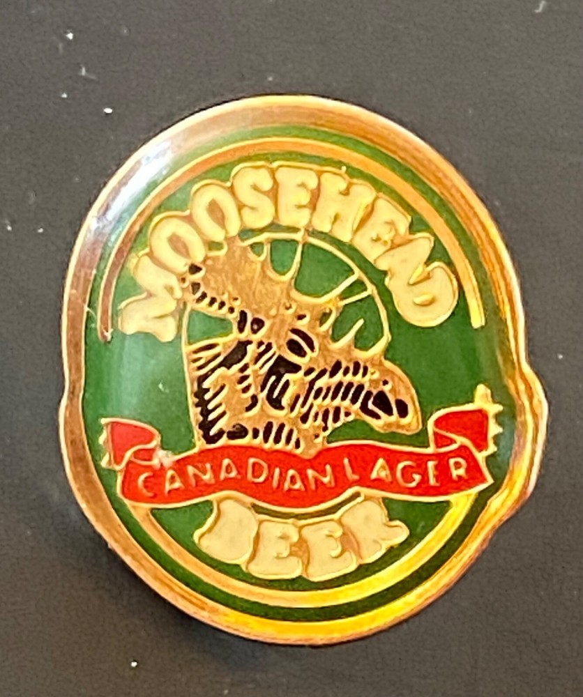 CANADA BEER PINS - MOOSEHEAD  BEER PIN