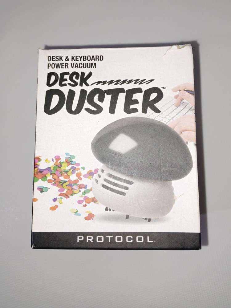 PROTOCOL Desk Duster - Desk & Keyboard Power Vacuum