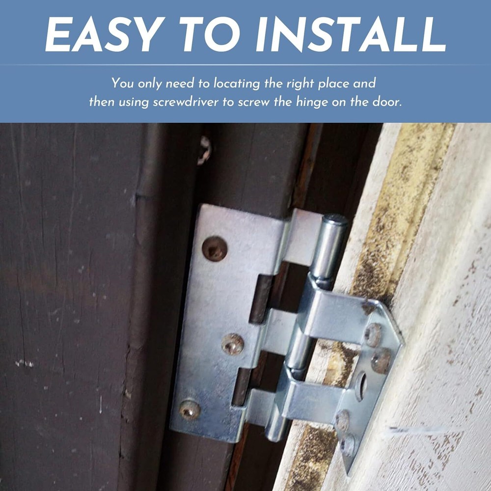 3 Pack Door Hinges for Combination Doors Replacement Elixir Mobile Homes...