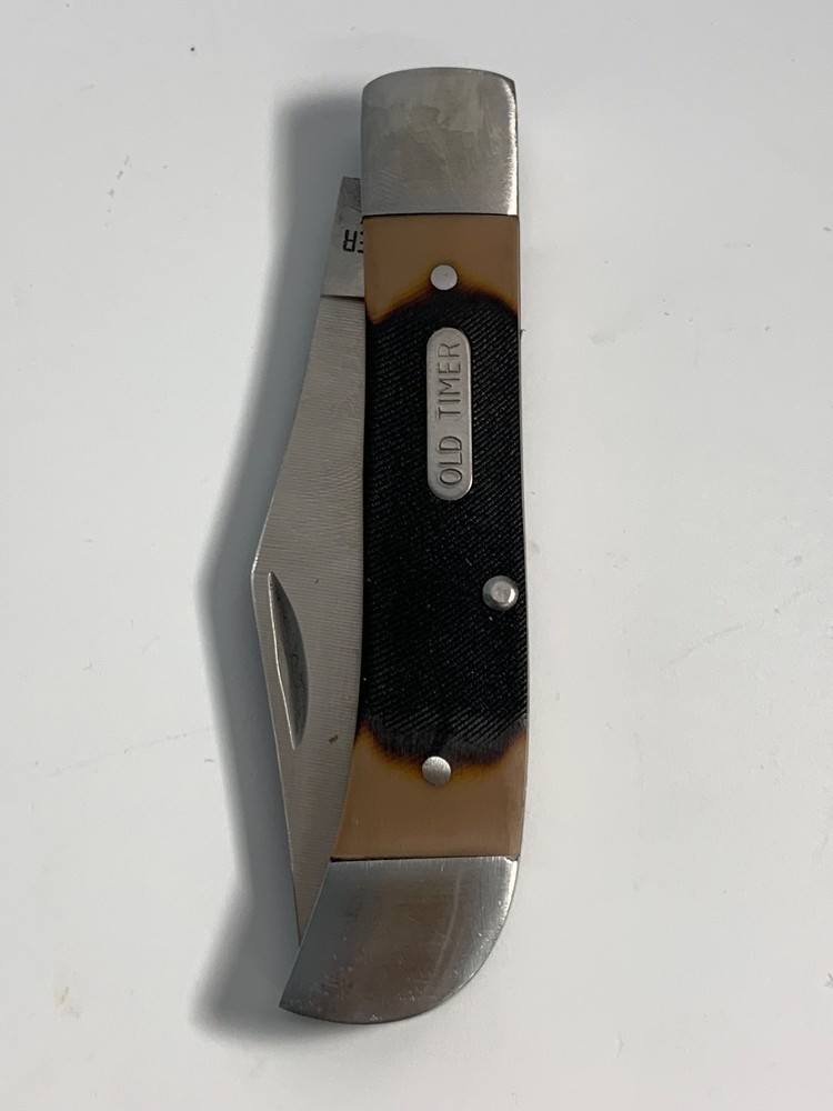 Old Timer 1158651 Folding Knife 3" Clip Point Blade