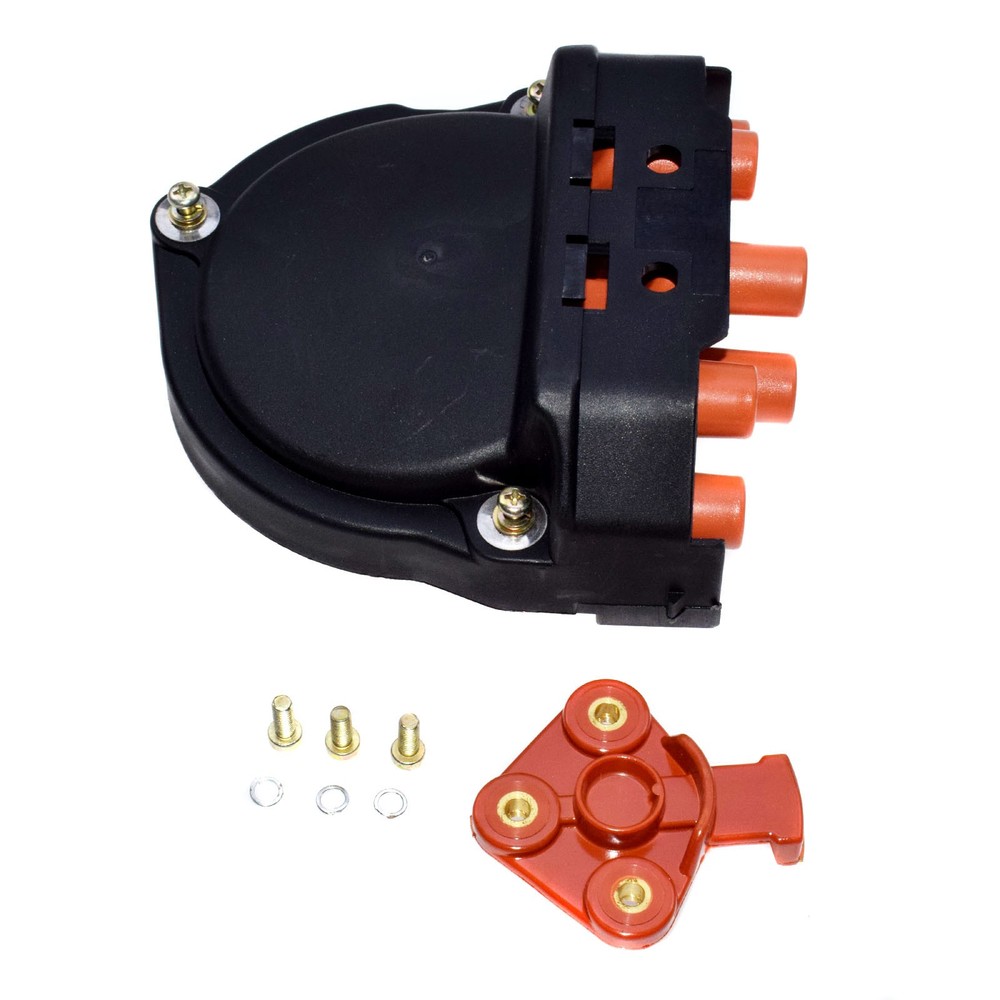 Ignition Distributor Cap w/ Rotor for BMW E30 E34 E24 E23 1984-2001 12111734110
