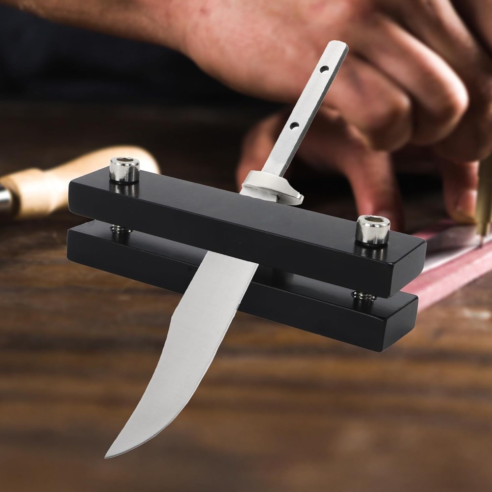 Hardened File Guide Knife Making Tool File Guide with Carbide Surf...