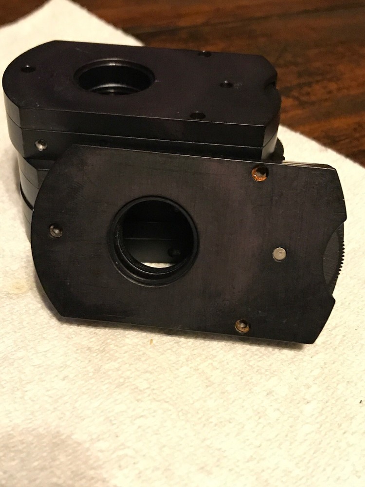 MICROSCOPE OBJECTIVE OLYMPUS JAPAN IRIS SLIDE SPECTRA TECH OPTICS