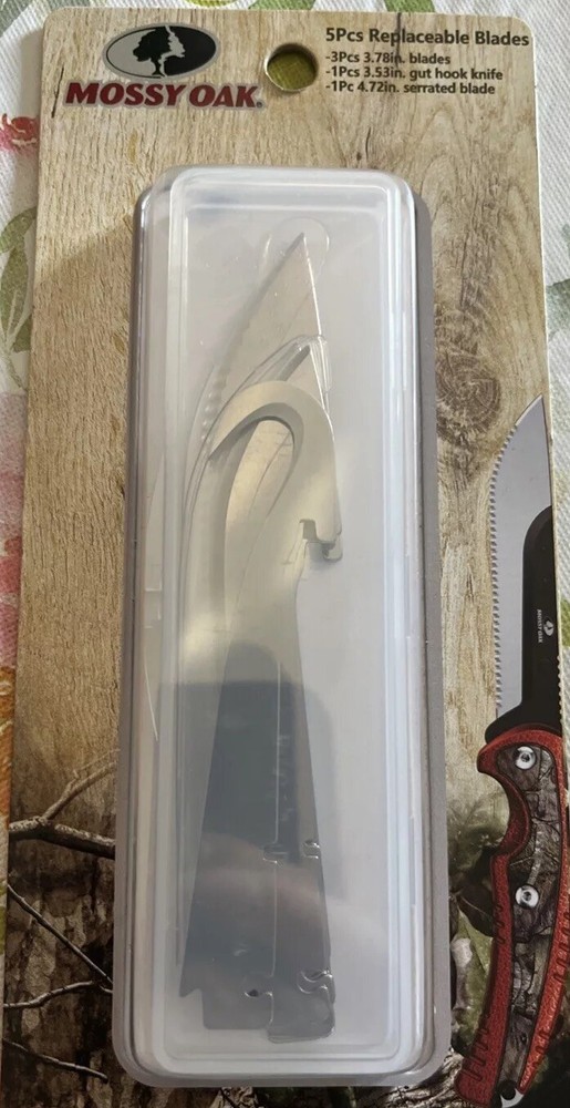 Mossy Oak Country Roots 5pc  Replaceable Blades.