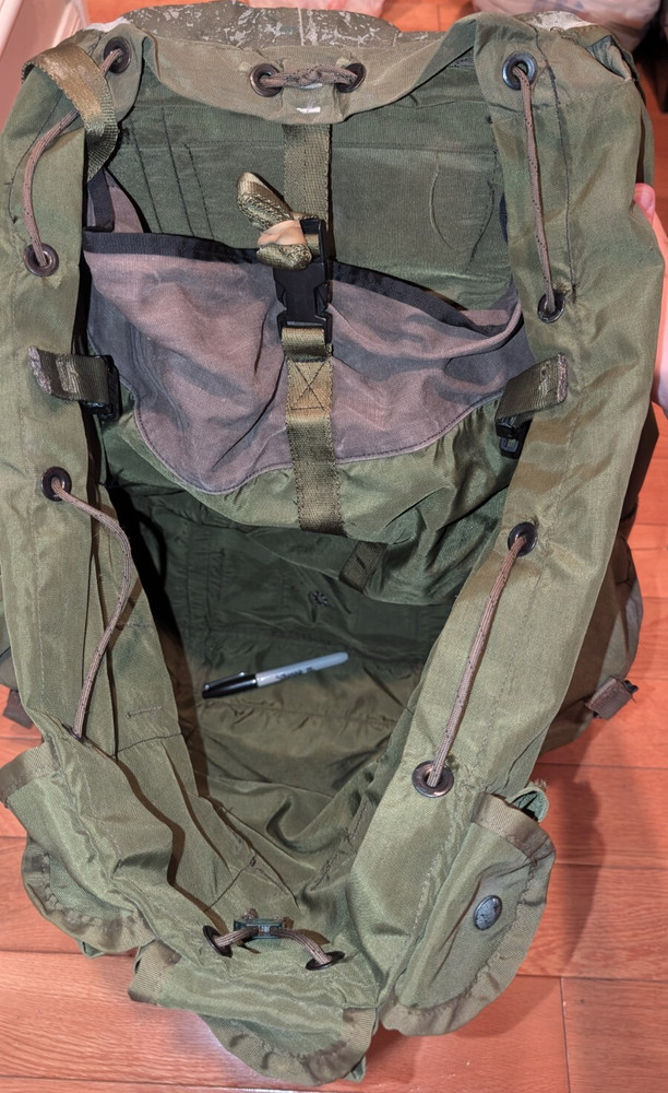 Original Rigger Modified Alice Pack With Modified Frame SOF RANGER 1980s