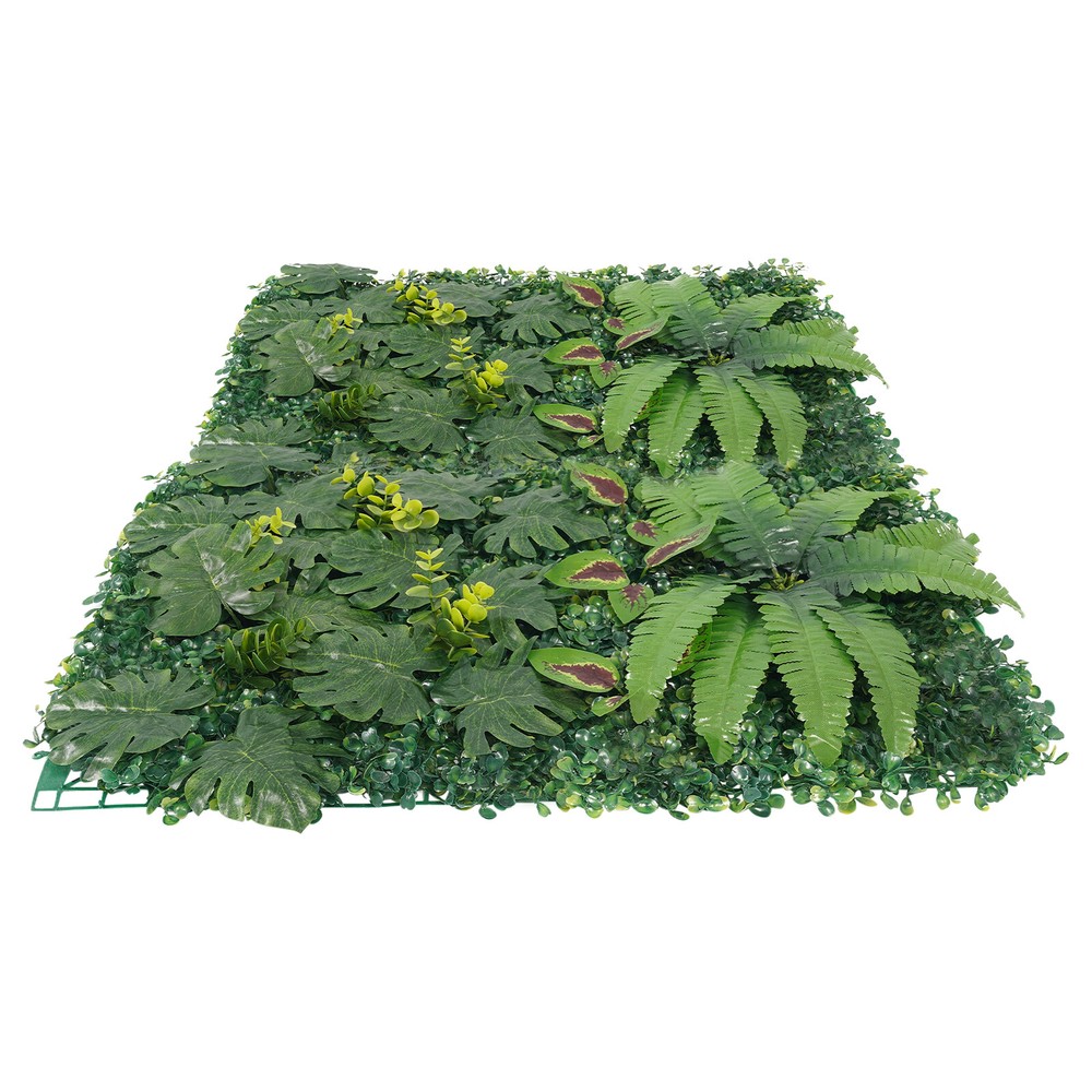 6PCS Artificial Greenery Wall Artificial Greenery Backdrop Wall Decor 40*60cm