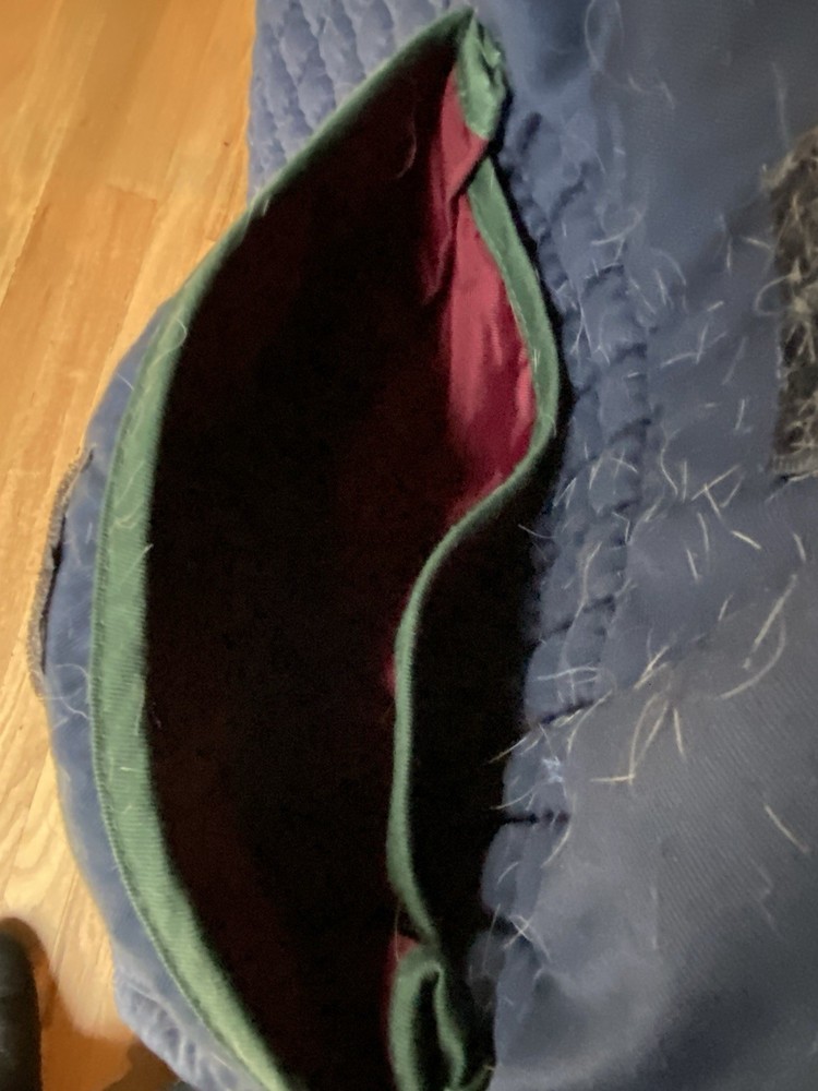 English Saddle Pad Blue For Trail
