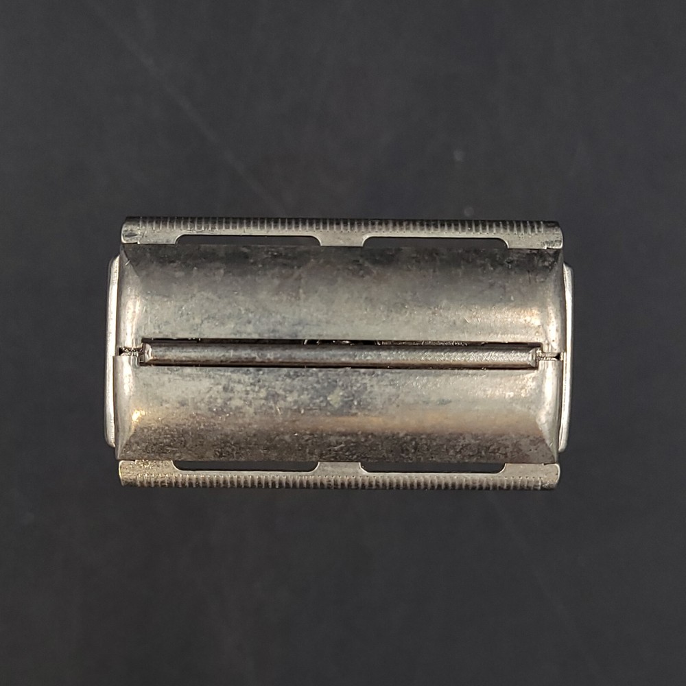 1962 Gillette Slim Adjustable 1-9 DE TTO Razor Date Code H1