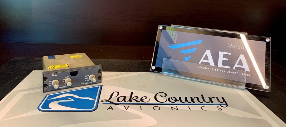 TCAS Control Panel CP66B 071-01568-0601 Removed Working