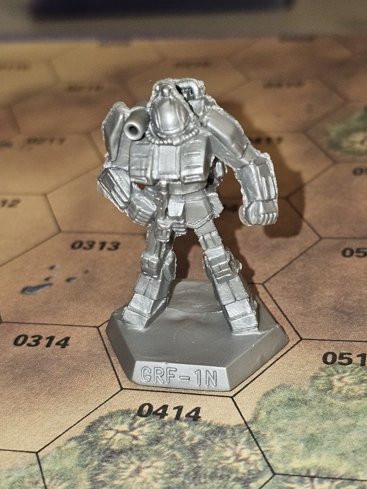 FASA Battletech 1604 Robotech Defender WARHAMMER GRF-1N Miniature Replacement