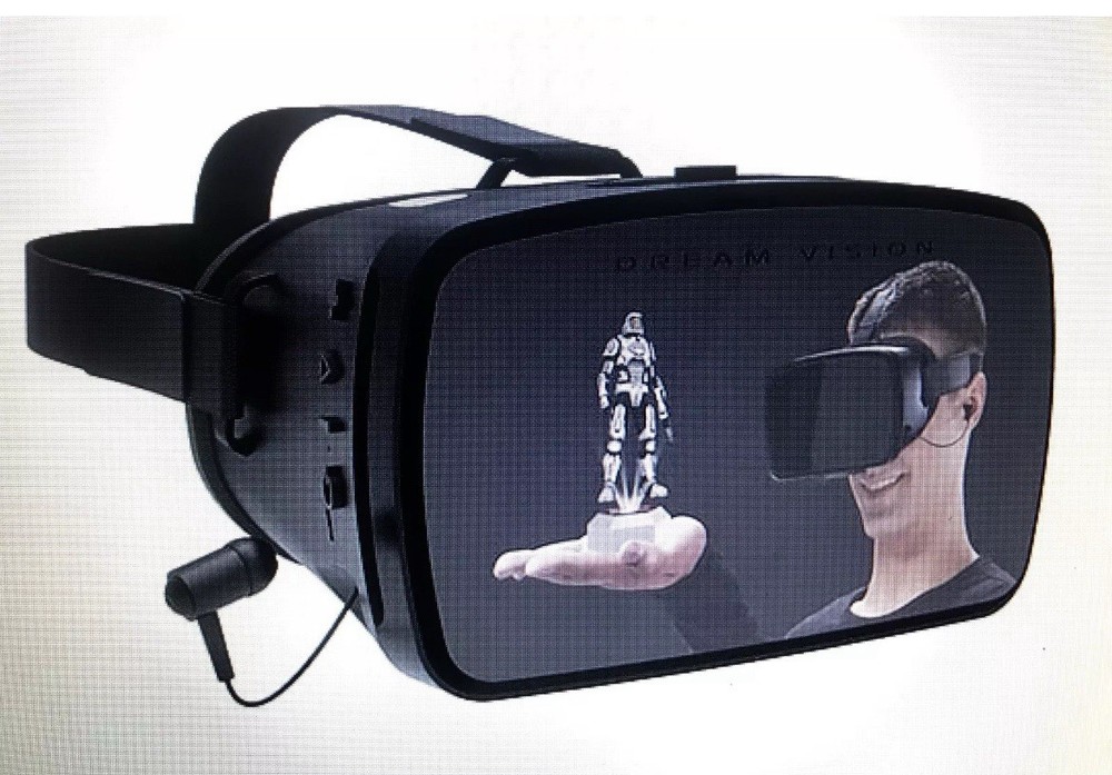 Tzumi Dream Vision Pro Virtual Reality VR Smartphone Headset W Controller