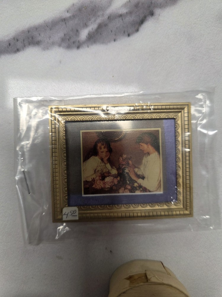 Miniature Baskets And Picture Frames