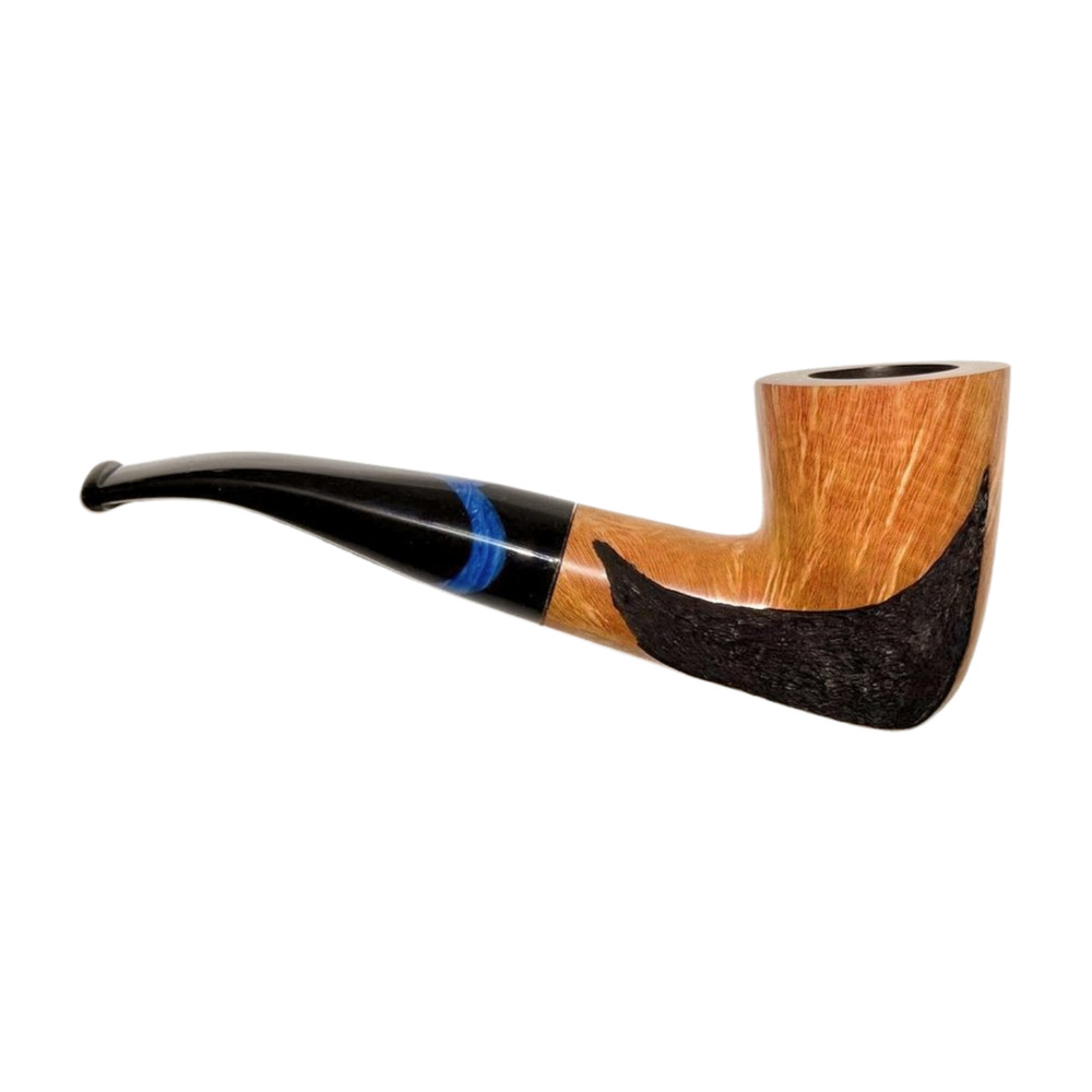 Paronelli Reverse Half Rusticated w/Stabilized Wood...New In Box